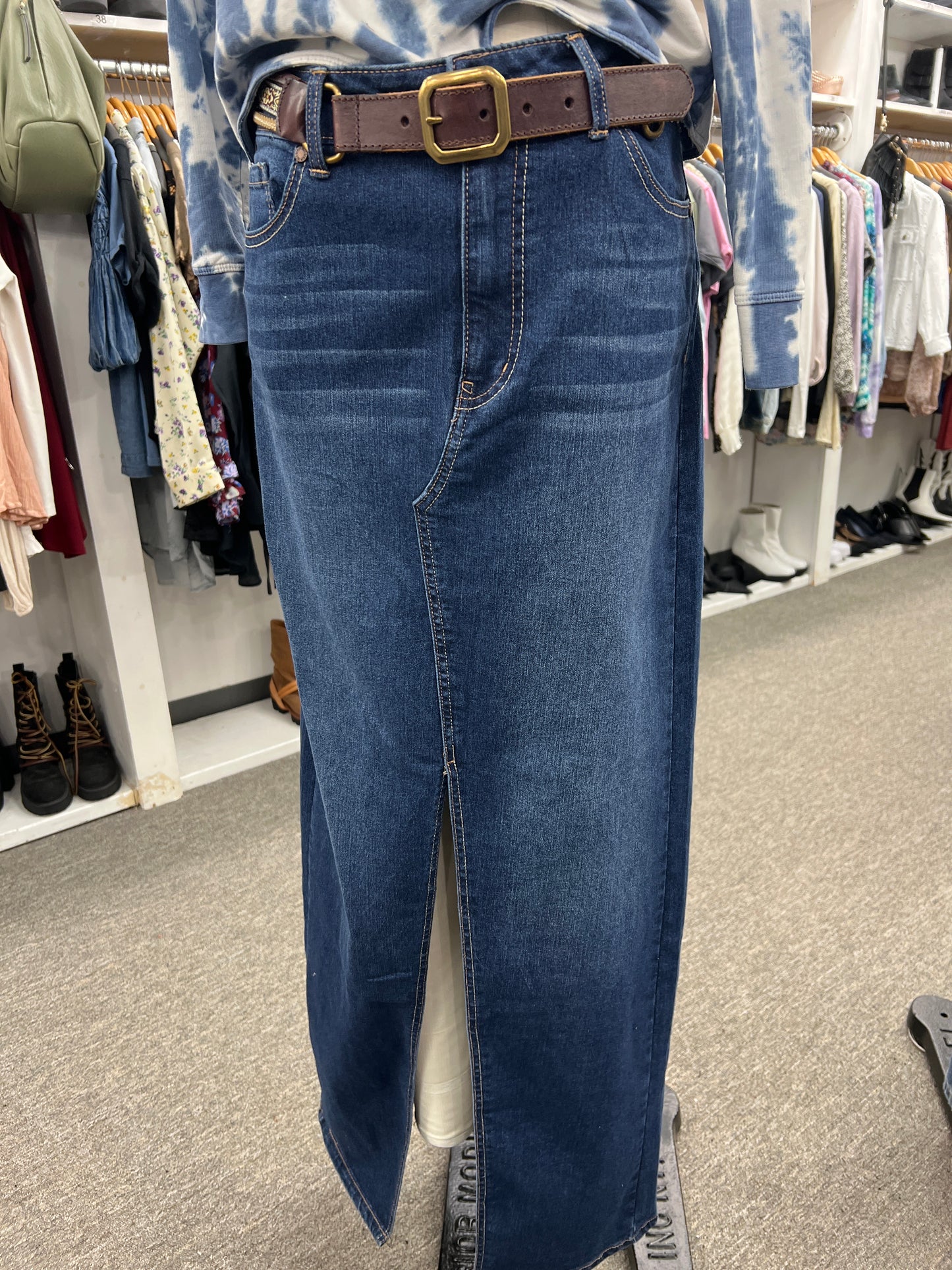 1822DenimMaxiSkirt