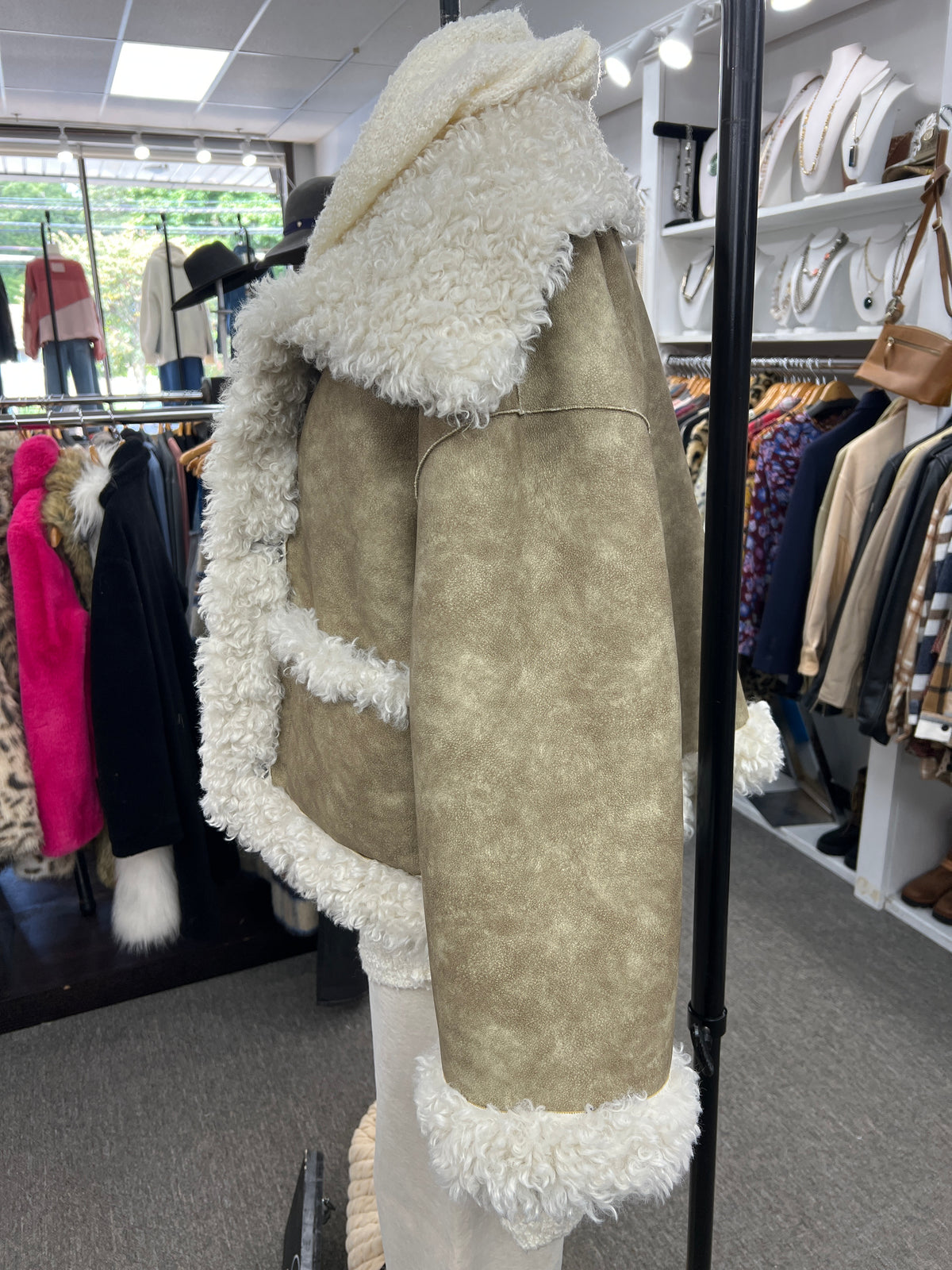 Free People Kiki Sherpa jacket