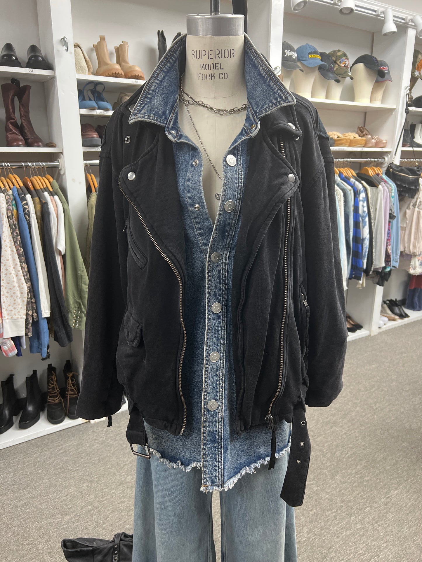 RebelRebelKnitMotoJacket
